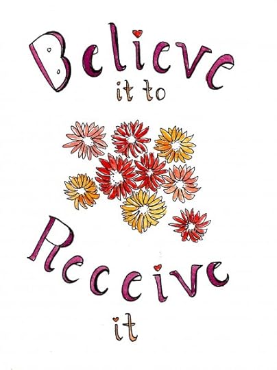 Believe it to receive it