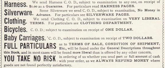 Terms Conditions of Shipment. thru conclusion YouTakeNoRisk. SearsRoe 1894 pg 4