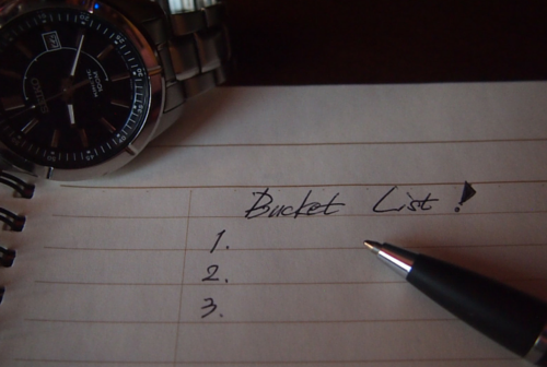Redefining My Bucket List