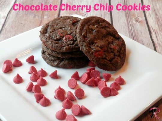 chocolate cherry chip cookies
