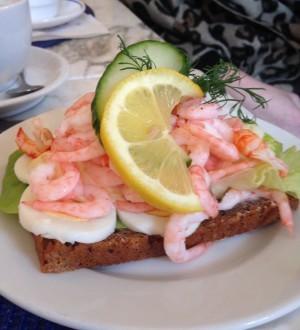 Räksmörgås.