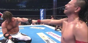 AJ Styles and Shinsuke Nakamura on 1/4/2016. Now both with WWE.