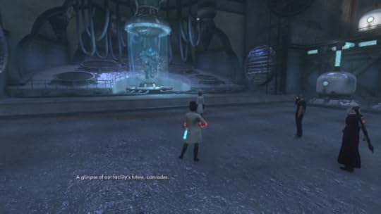 My group approaches the final boss of the Slaughterhouse in The Secret World