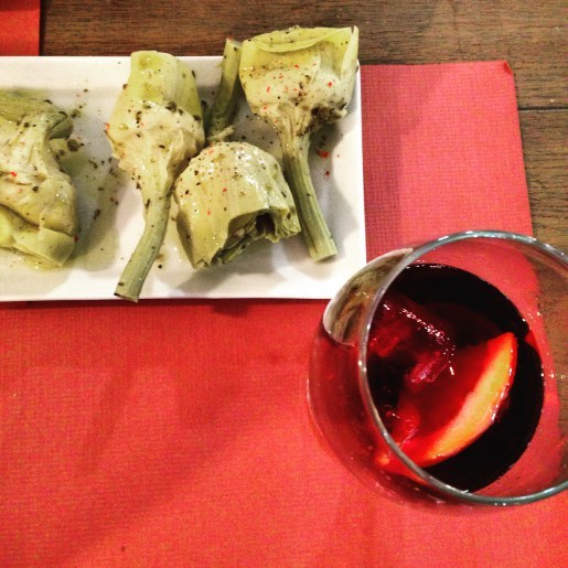 Tapas and sangria at Secrets Del Mediterrani