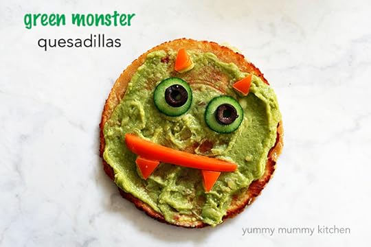 Green Monster Quesadillas
