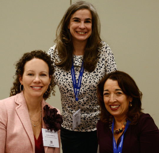 With Pauline Frommer and Susan van Allen