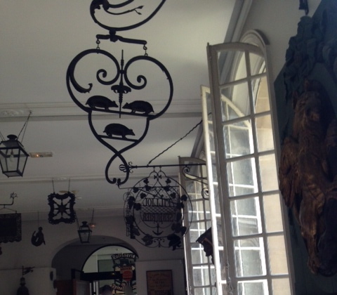 One of my favourites - the Sign of the Three Mice