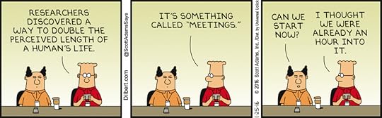 Dilbert on meetings
