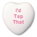 A manwhore's candy heart. Or a maple sugarer's. 