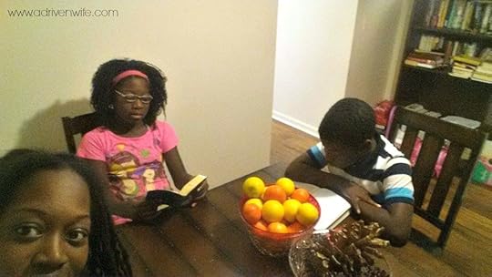Morning family devotions
