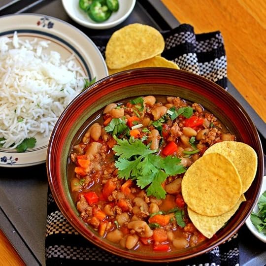 Tripple Herb and Smoked Cumin Turkey Chili