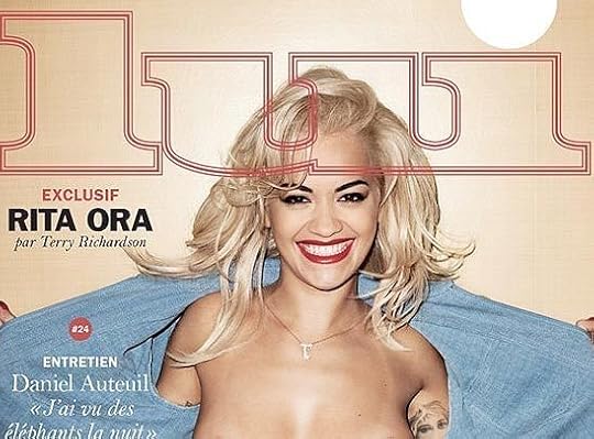 Rita Ora Poses Topless On The Cover Of France's Lui Magazine