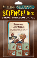 Munchkin Steampunk SCIENCE Dice