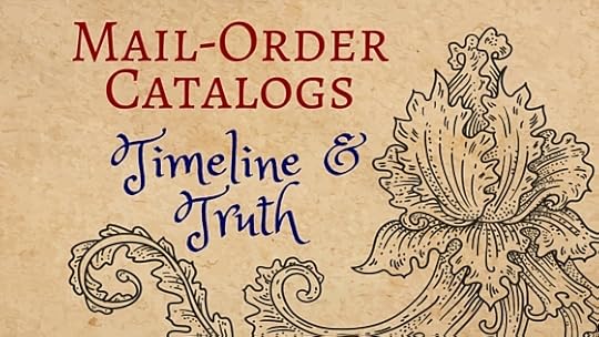 Mail-Order Catalogs TIMELINE header image