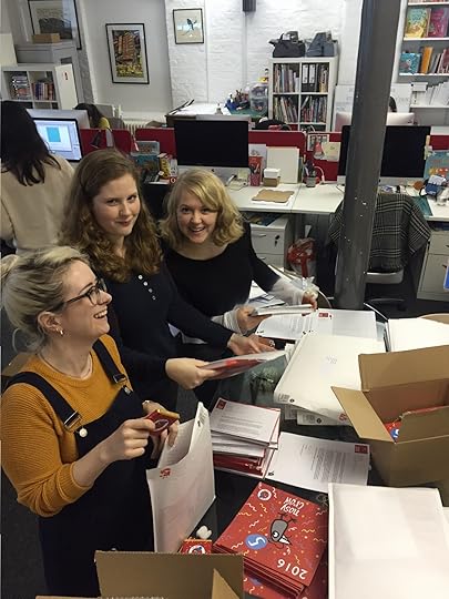 Packing up parcels for booksellers