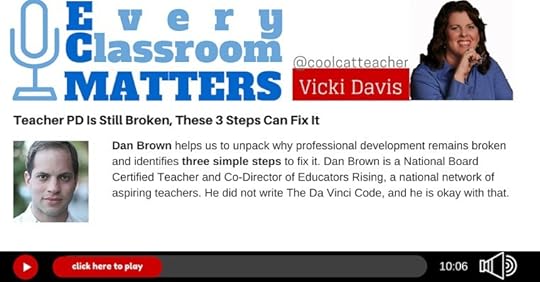 Dan Brown Teacher professional development PD