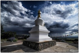 Stupa before a Storm (1 of 1)