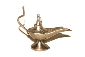 Image of a magic lamp