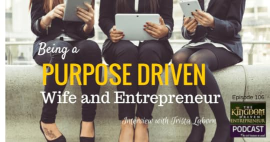 PurposeDrivenWife entrepreneur