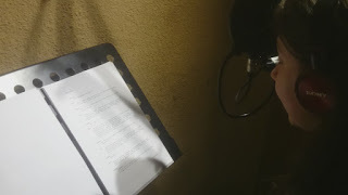 Actor in Recording Booth