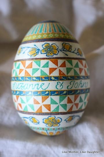Wedding Pysanky for Suki