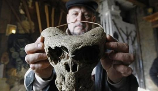Alien skulls found the Caucasus region of Russia