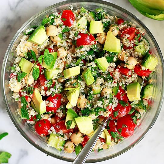 Tabouli with Quinoa and Chickpeas