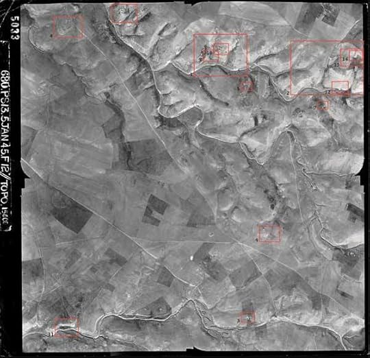The area of al-‘Araqib, image 5033, RAF Palestine Survey series, 5 January 1945. © A British Survey of Palestine, 1947