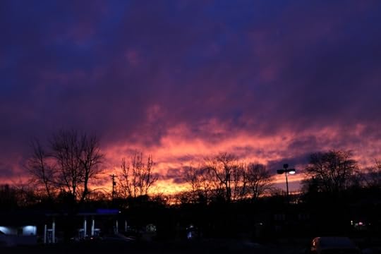 Sunset over Niskayuna.