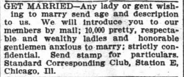 Standard Corresponding Club. The Atlanta Constitution. 29 Jul 1900