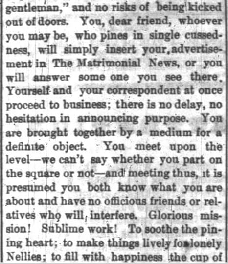 The Indianapolis News Article of 15 February, 1873 CONTINUED. [Image: Courtesy Newspapers.com]