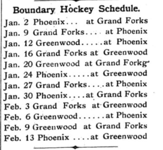 Phoenix sked