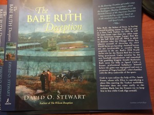 The cover for The Babe Ruth Deception, which will release on September 27.