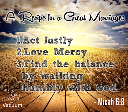 Micah 6:8 is a great #marriage verse!