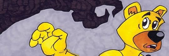 Artie the Teddy Bear Art Work