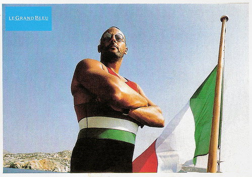 Jean Reno in Le Grand Bleu
