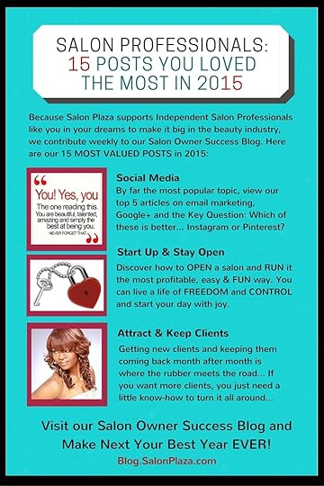 Salon Professionals: 15 Posts You Loved MOST in 2015 by Salon Plaza