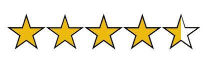 4 and a half stars