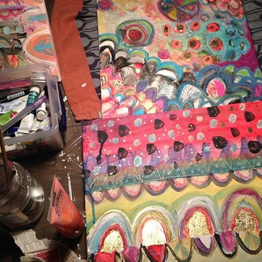 Studio view #painting #art #artist #artwork #mtlartist #peinture
