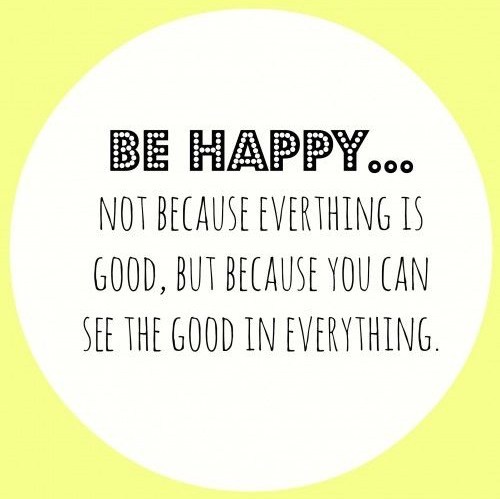 quote about being happy be happy not because