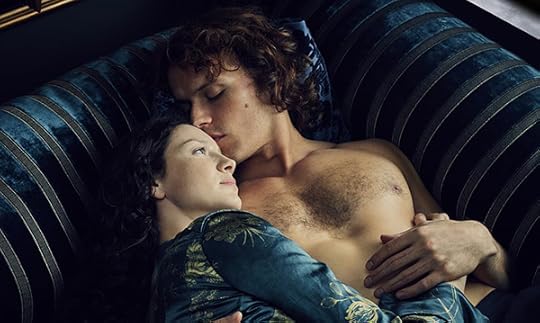 Sam Heughan as Jamie Fraser in Outlander season 2