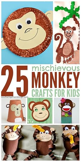 25 Monkey Crafts and Activities for Kids