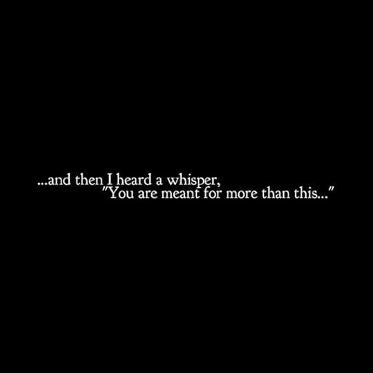 happy quotes about life then i heard a whisper
