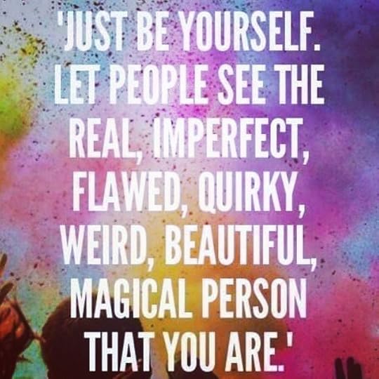 just be yourself