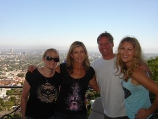 With friends Chris Veitor and Krista Vendy in LA