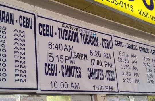 Getting From Cebu to Tubigon (2)
