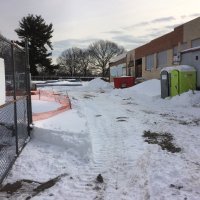 Baltimore got hit with a record-setting 29- of snow from winter storm Jonas on Saturday, January 23rd. Photo by Bill Hubble.