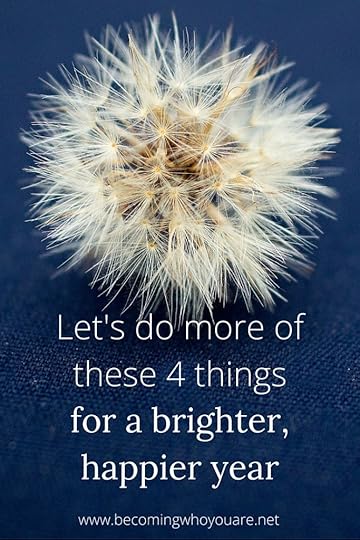 Let's do more of these 4 things