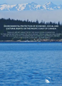 Photo: Environmental Protection of Economic, Social and Cultural Rights on the Pacific Coast of Canada