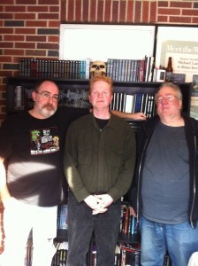 (L to R): Brian, John Goodrich, Dave